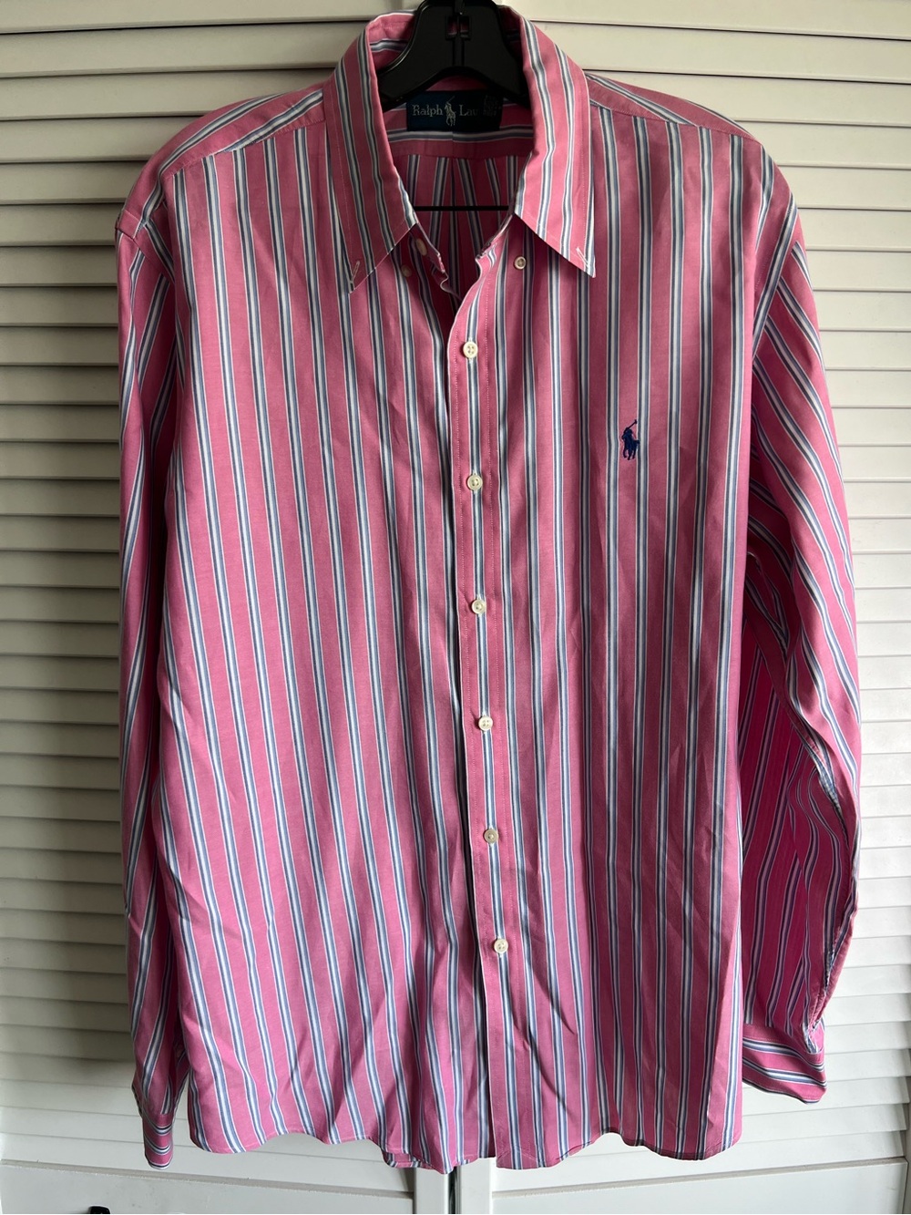 Polo Ralph Lauren striped long-sleeve button-down shirt XL
